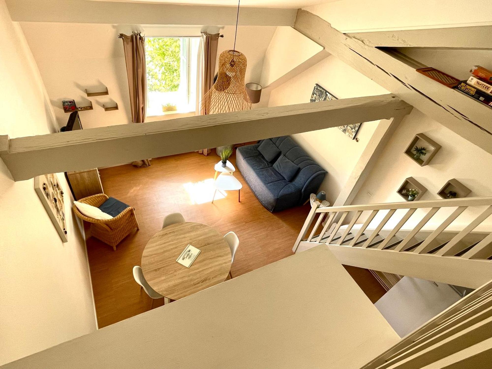 Proche cure thermale ,2 couchages 160, duplex 39m2 Rochefort-sur-Mer Extérieur photo